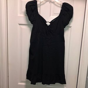 Black dress.